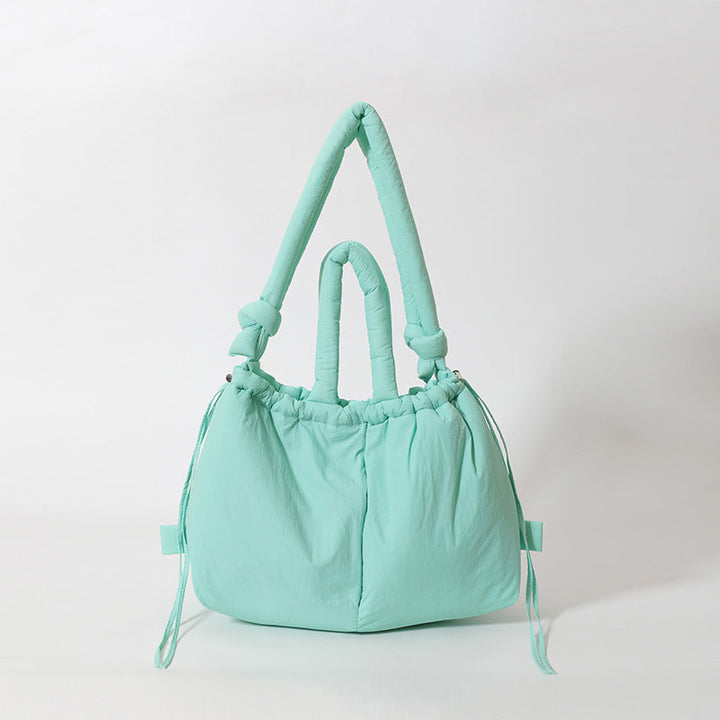 Ladies' Quilted Handbag with Soft Structure and Stylish Look