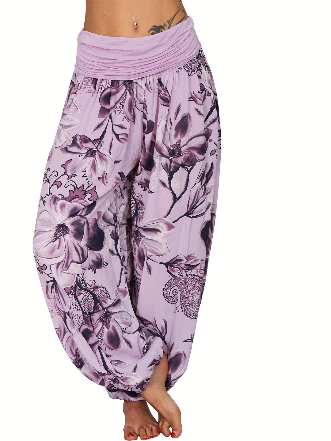 FLOWER PANTS FOR WOMEN