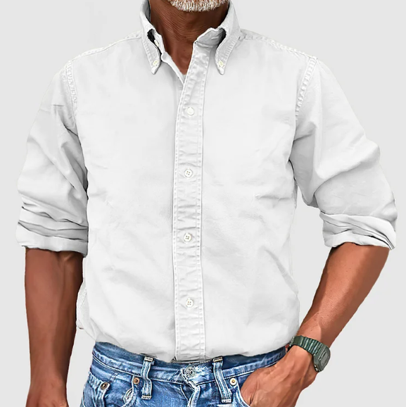 Guillaume - Classic Casual Oxford Shirt for Men