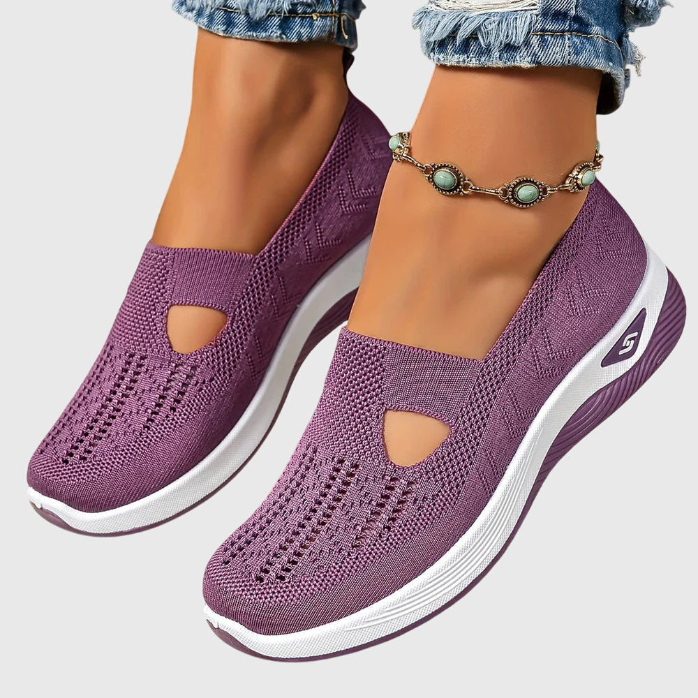 Women's Orthopaedic Slip-On Shoes with Slip-On Design for All-Day Comfort