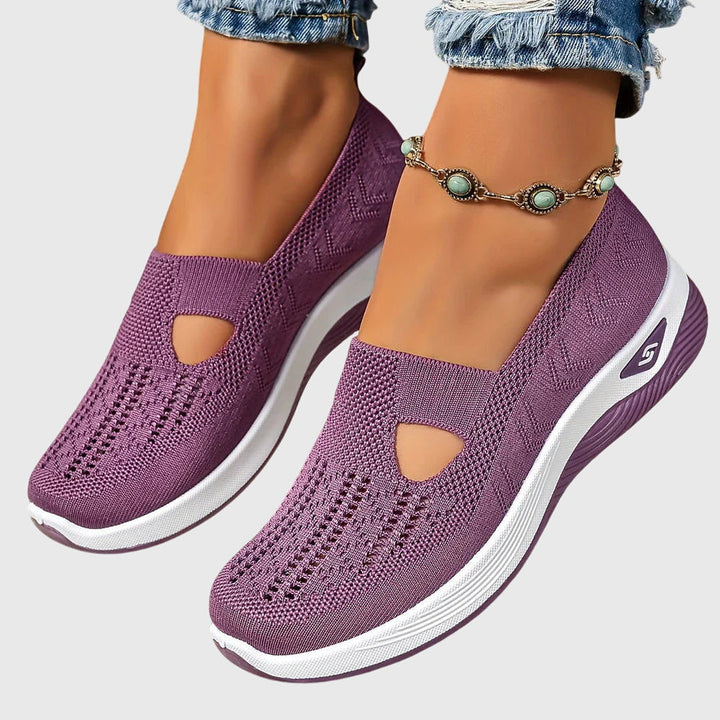 Women's Orthopaedic Slip-On Shoes with Slip-On Design for All-Day Comfort