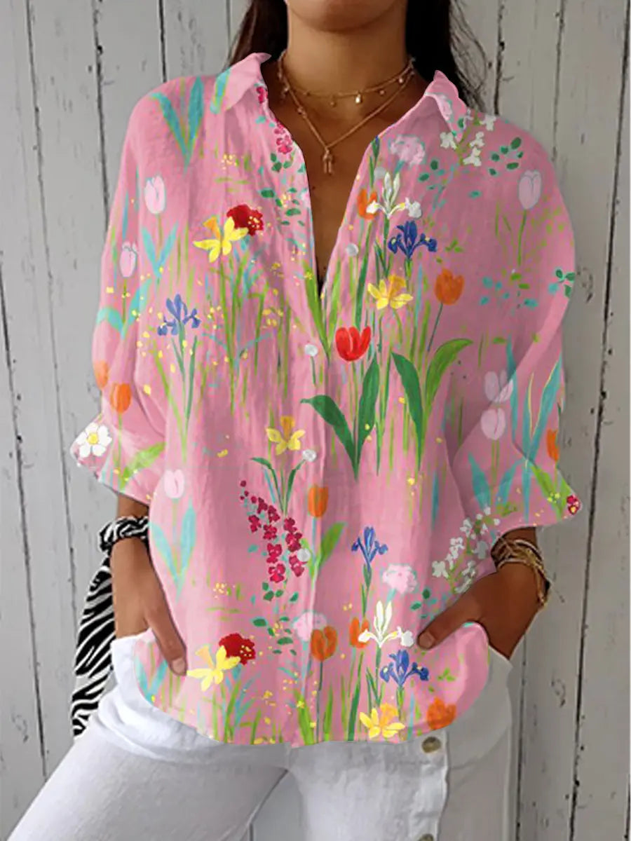 C&M® | Spring Garden Blouse