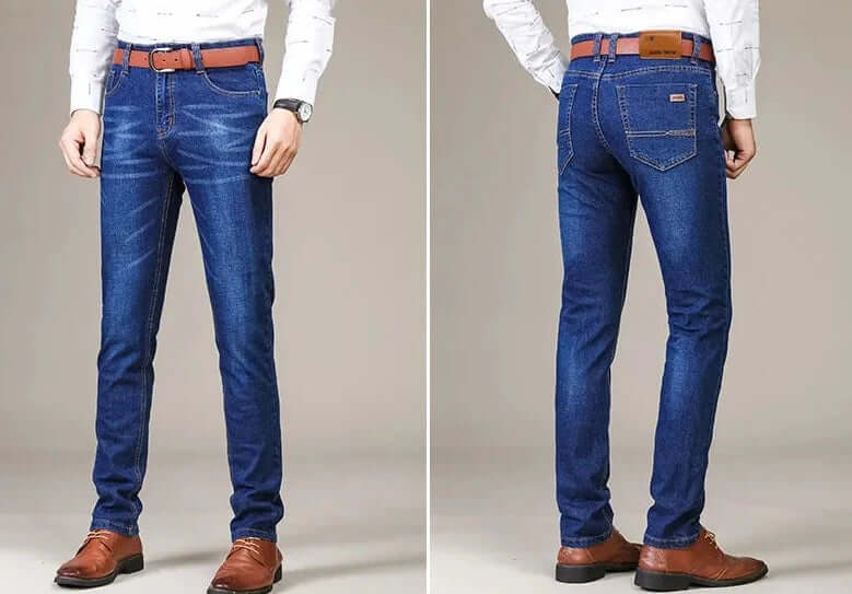 Men's Slim Fit Jeans, view 6 - Elena Harper