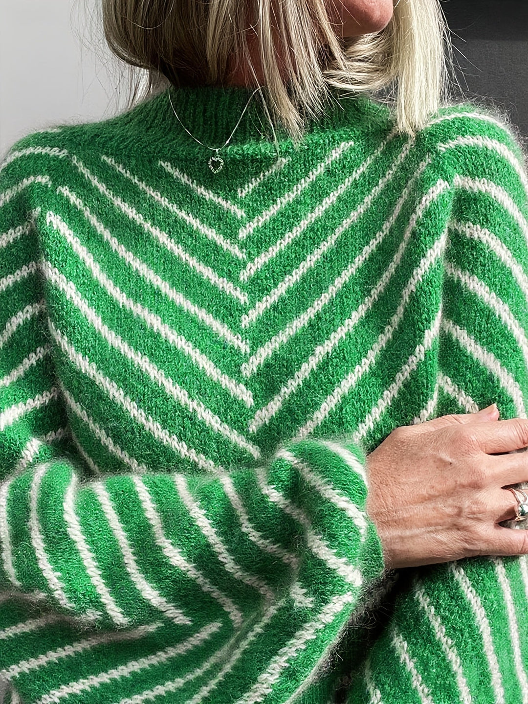Sofia Soft Knit Sweater, view 5 - Elena Harper