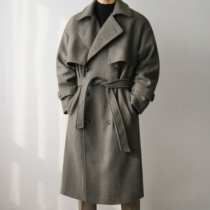 Thick Winter Wool Coat for Men - Mareon