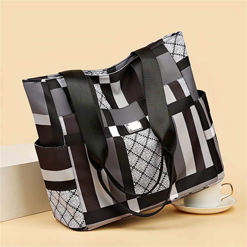 Vintage Checkered Bag