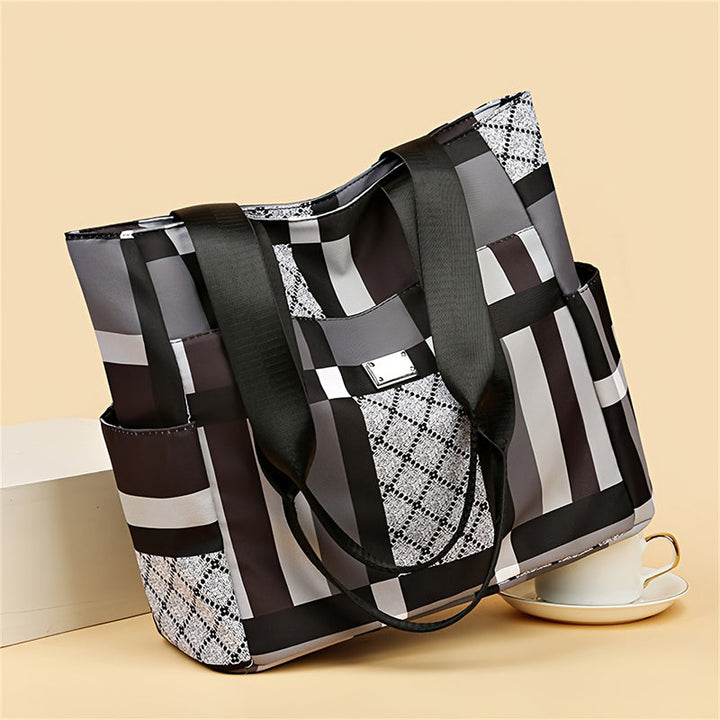 Vintage Checkered Bag