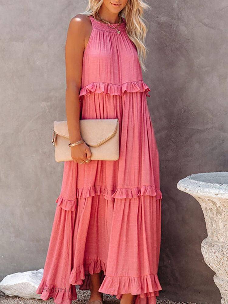Sleeveless Midi Dress