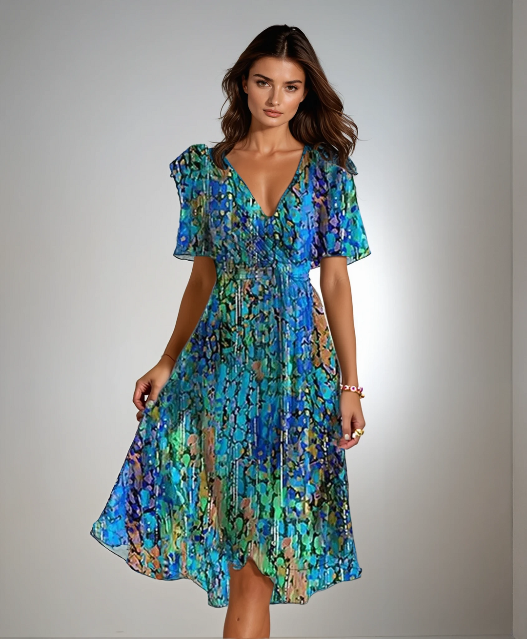 Sienna Chic Summer Dress - Elena Harper
