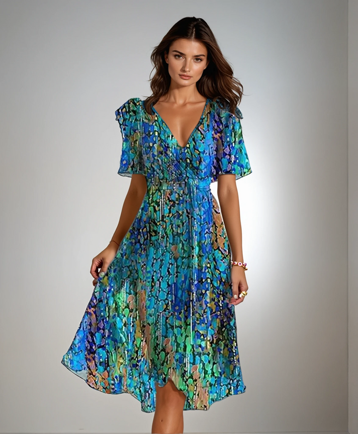 Sienna Chic Summer Dress - Elena Harper