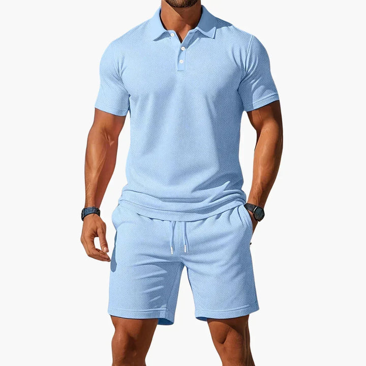 Leon | Lightweight Polo Set for Relaxed Summer Looks