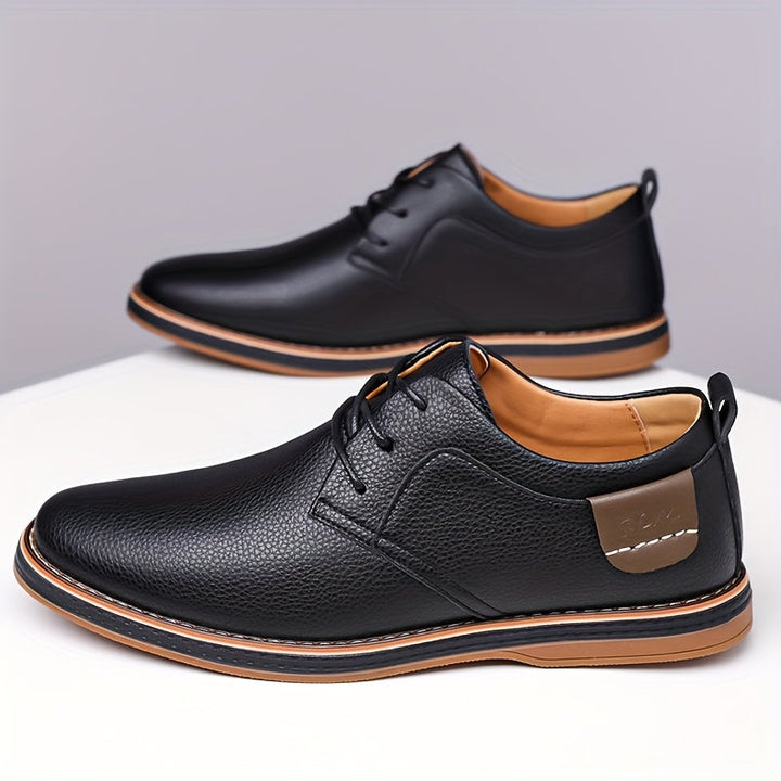 Vaughn Refined Lace-Up Shoes, view 2 - Elena Harper