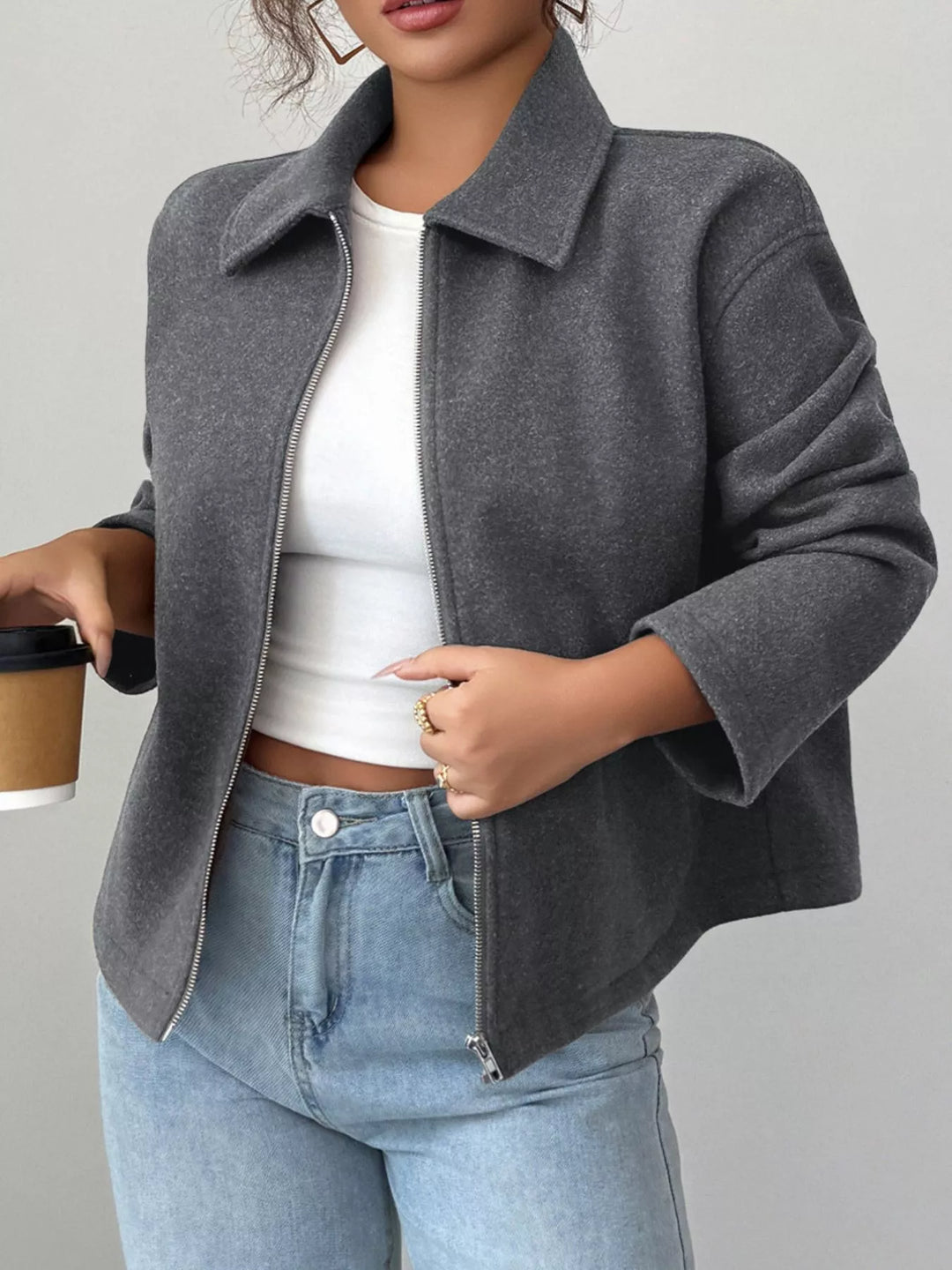 Casual Women's Zip Jacket - Alena