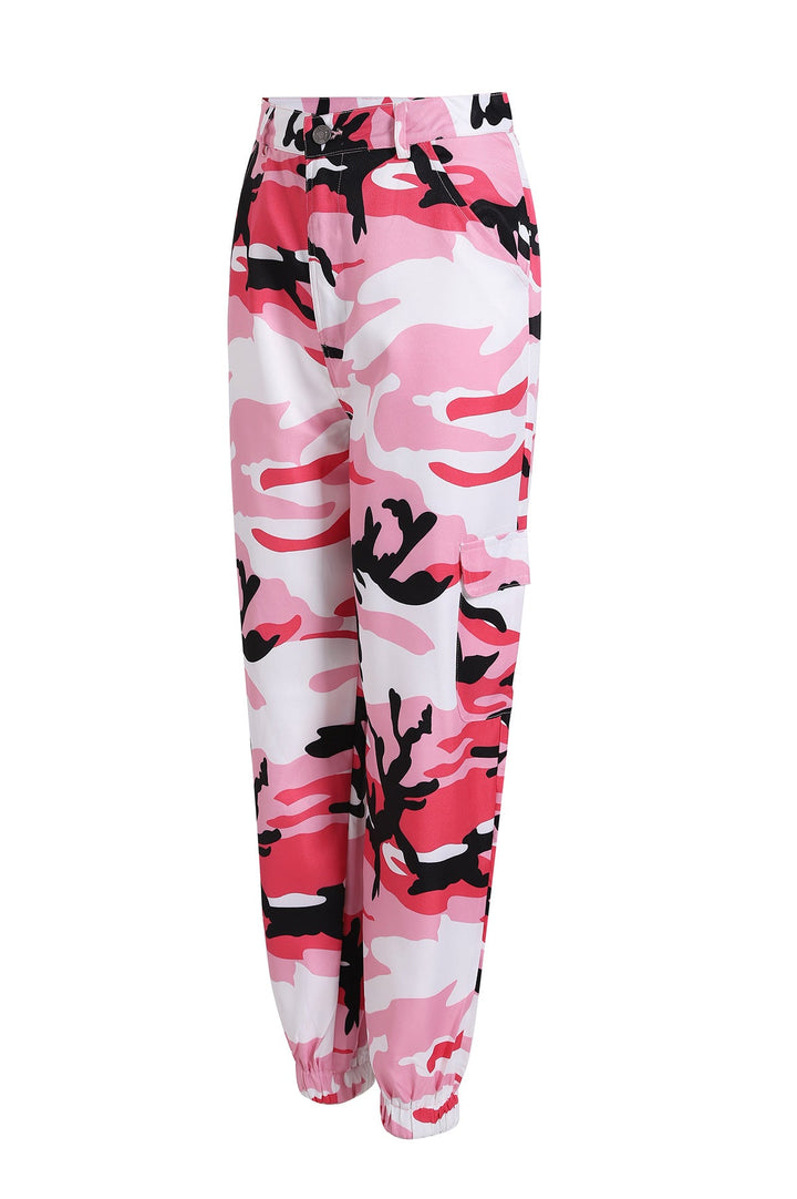 Emma | Trendy and Comfortable Camouflage Cargo Pants