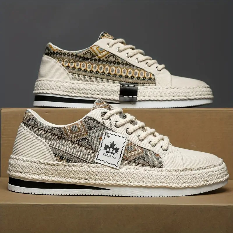 Bradly Stylish Low Top Sneakers, view 5 - Elena Harper