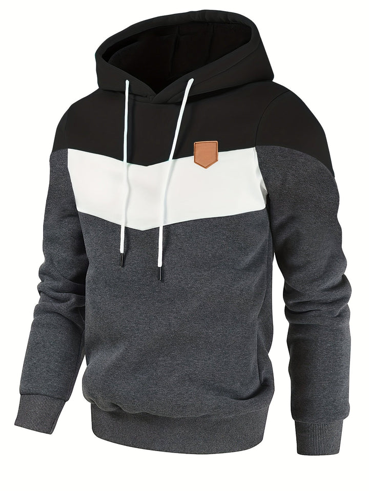 LAURENT MONACO | COLOR BLOCK HOODIE FOR MEN