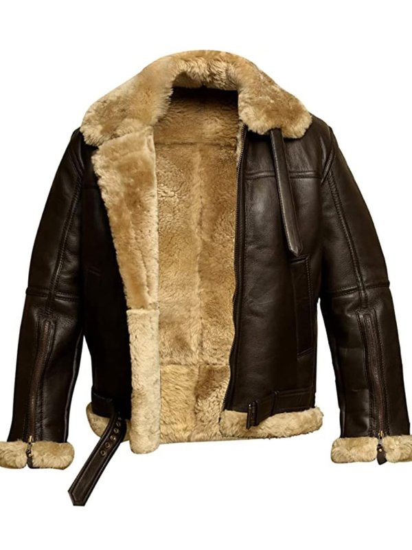 ADRIAN – SHEARLING AVIATOR JACKET