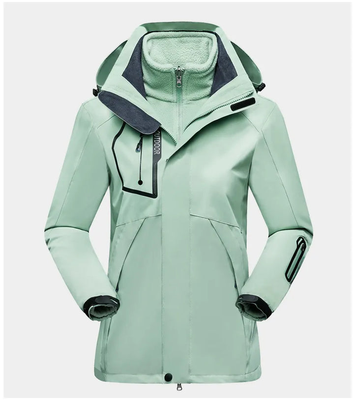 3-in-1 Functional Jacket for Women | Wind and Waterproof