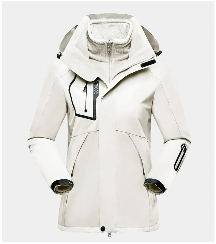 3-in-1 Functional Jacket for Women | Wind and Waterproof
