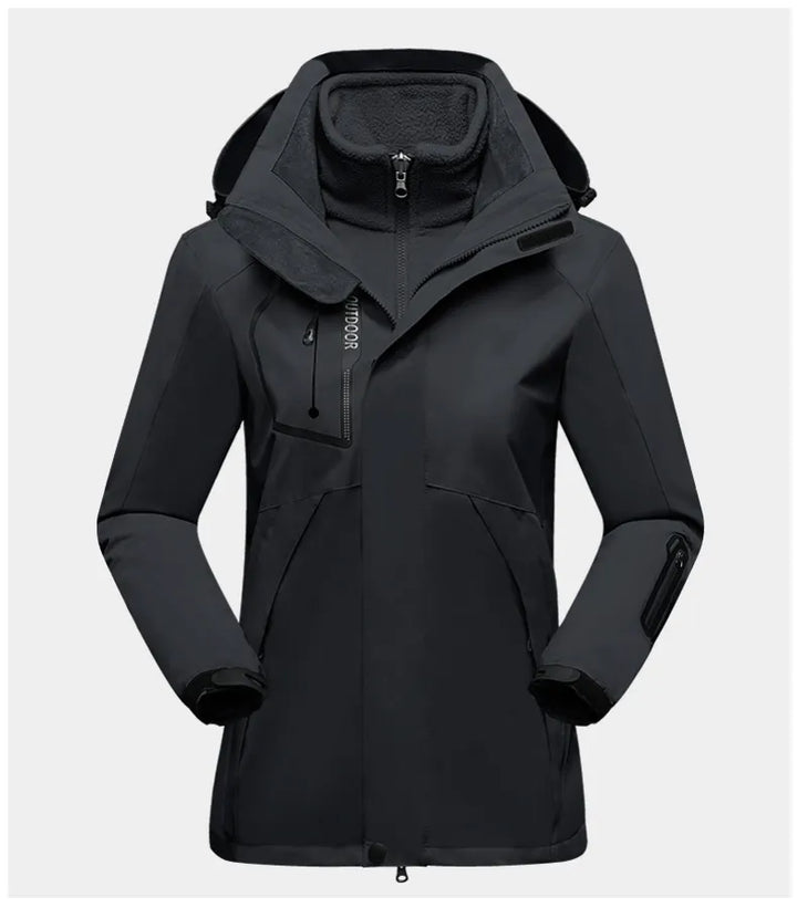3-in-1 Functional Jacket for Women | Wind and Waterproof