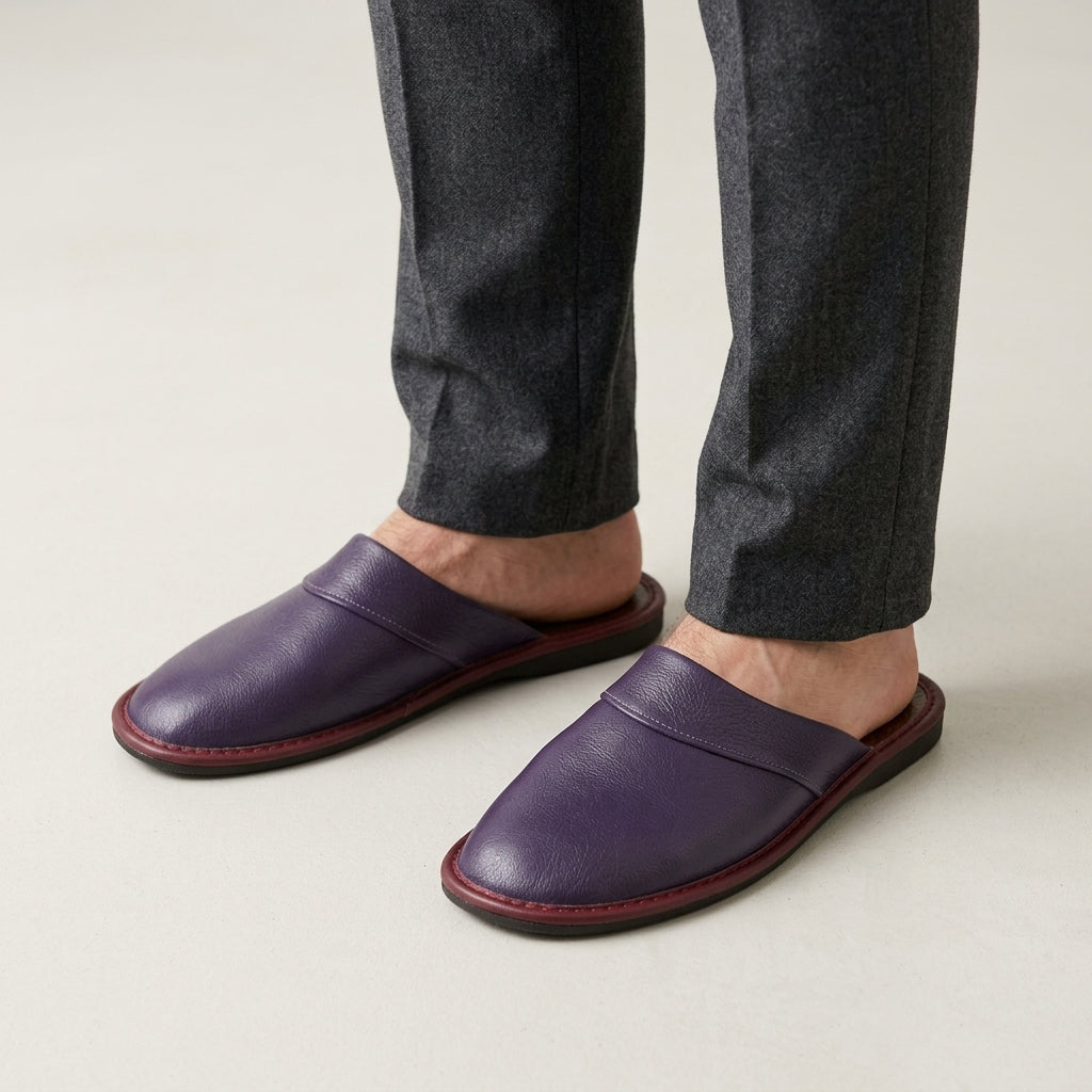 Warm Comfort House Slippers Winter Indoor Shoes For Men
