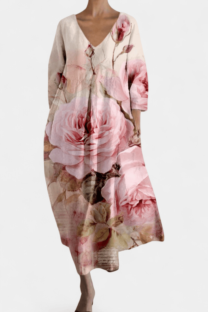 Isalinde™  |  Comfortable V-neck Dress