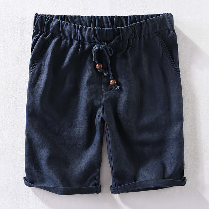 Women's Mid-Rise Casual Shorts with Pockets - Elena Harper