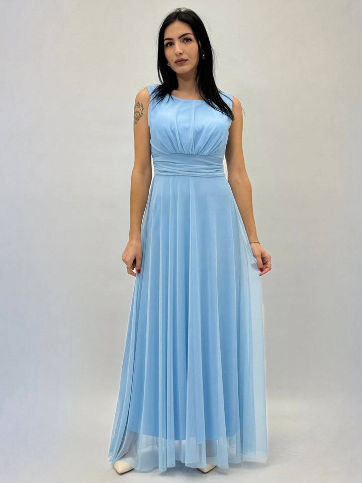Emma & Rose Cape Town Jolien™ Arianna Dress abiti in soft fabric with elegant design, showcased on a model.