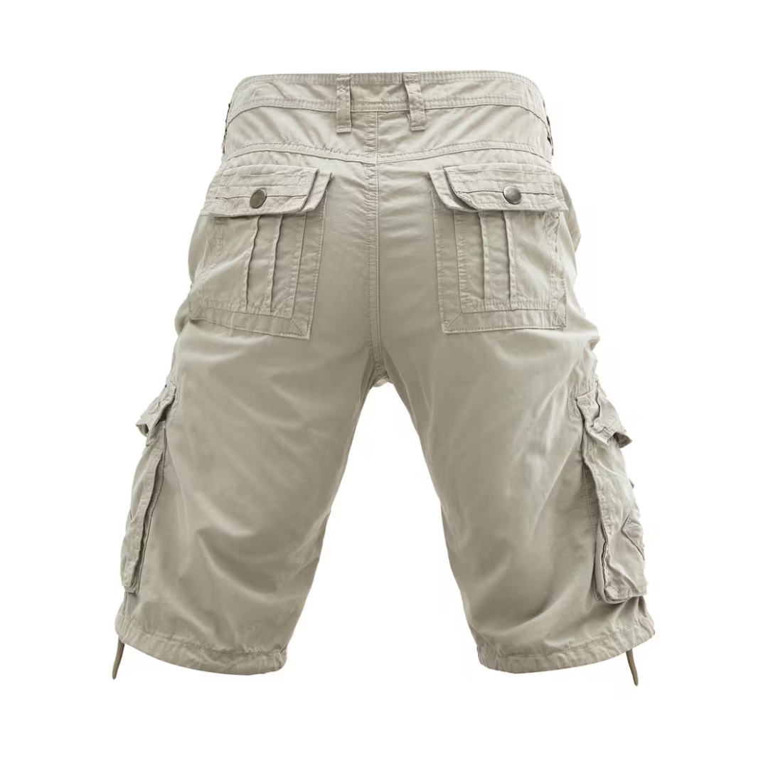 Men’s Tactical Hiking Shorts - Multi Pocket - Adjustable Fit