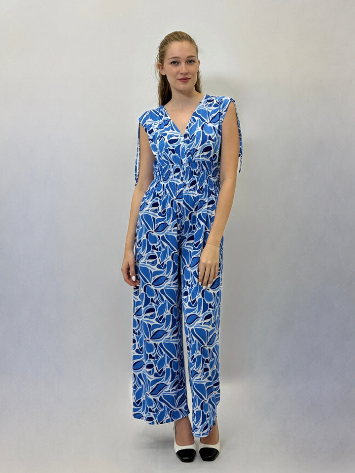 Lightweight™  |  Jumpsuit Print V-neck