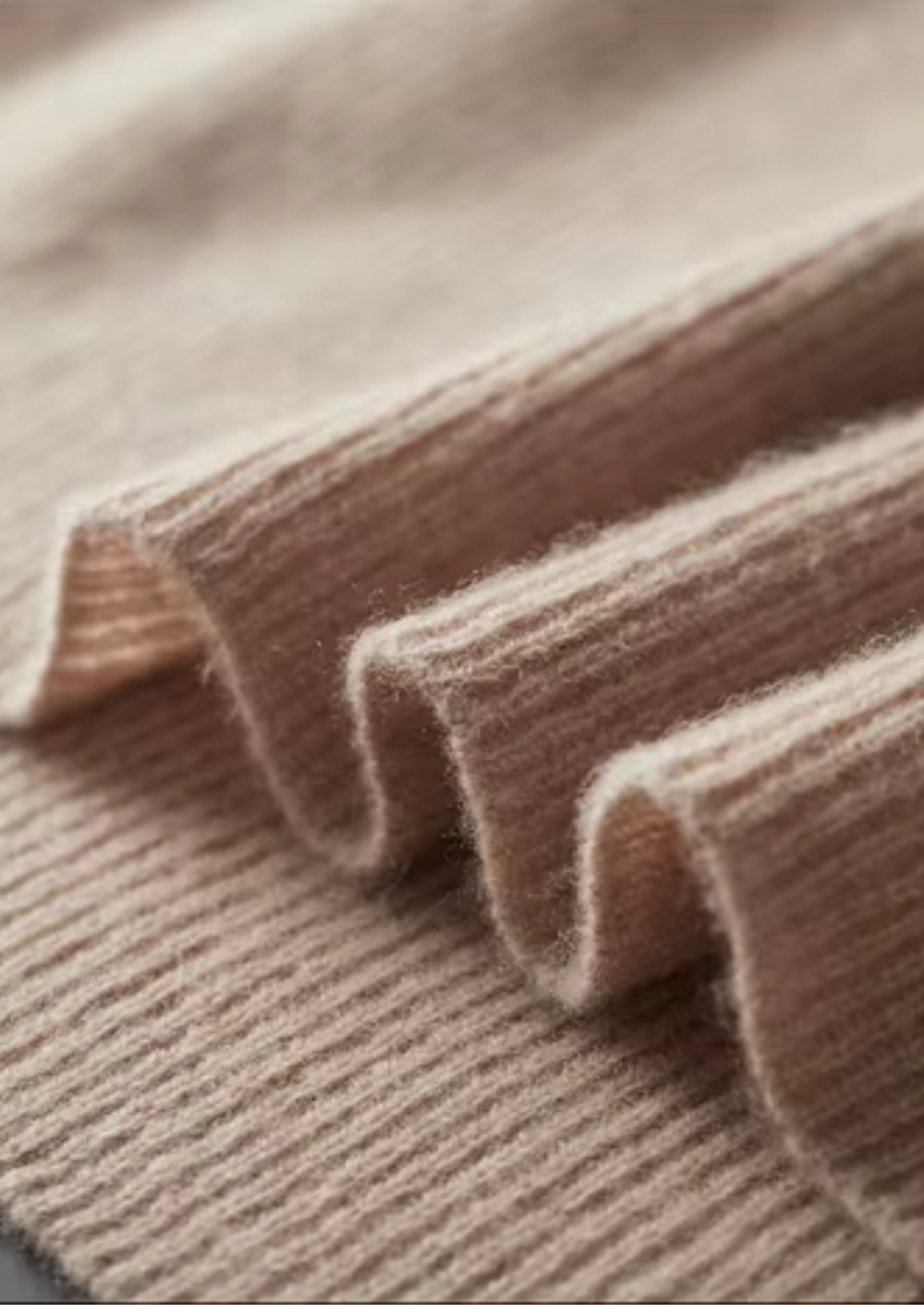 Emma & Rose two-tone zip sweater polo — premium knitwear