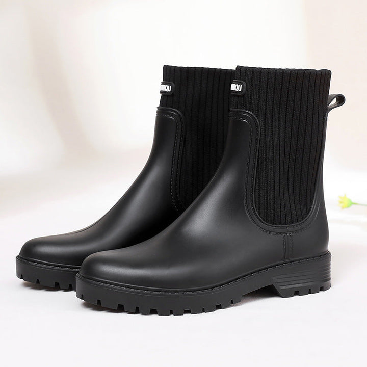 Comfortable and Waterproof Rain Boots for Women EB