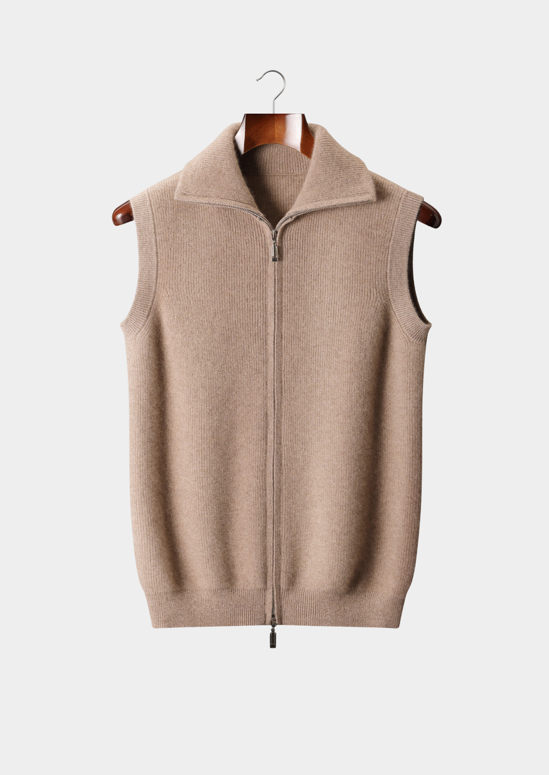 Emma & Rose cashmere bodywarmer vest — premium knitwear