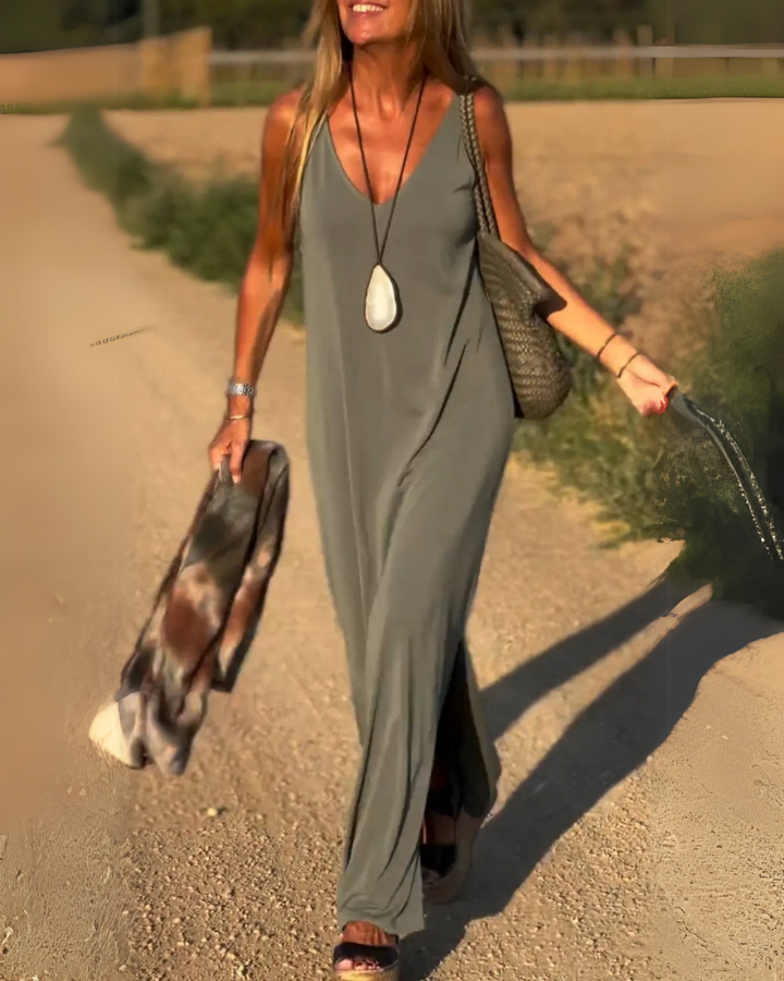 Ceriela Boho Casual Dress, view 2 - Elena Harper