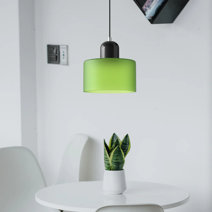 Retro Glass Pendant Lamp with Adjustable Cord