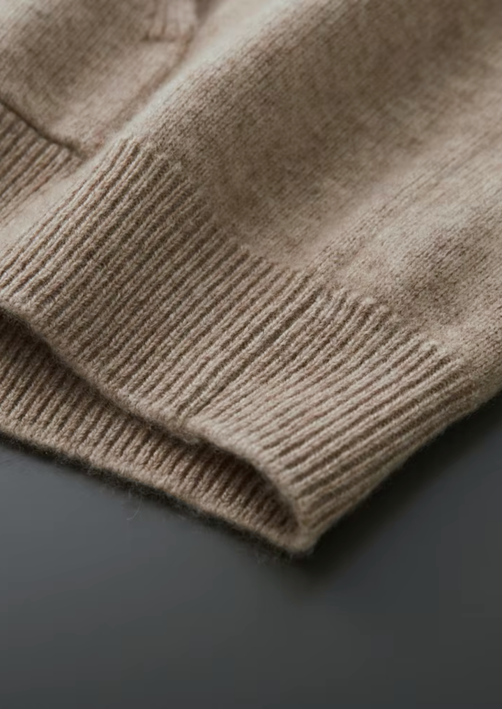 Emma & Rose cashmere essential hoodie — premium knitwear