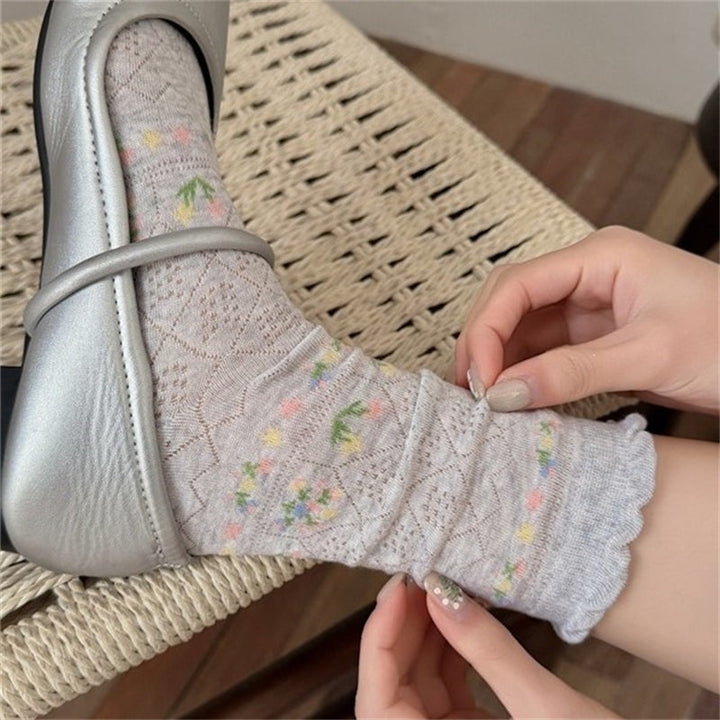 Casual Floral Socks