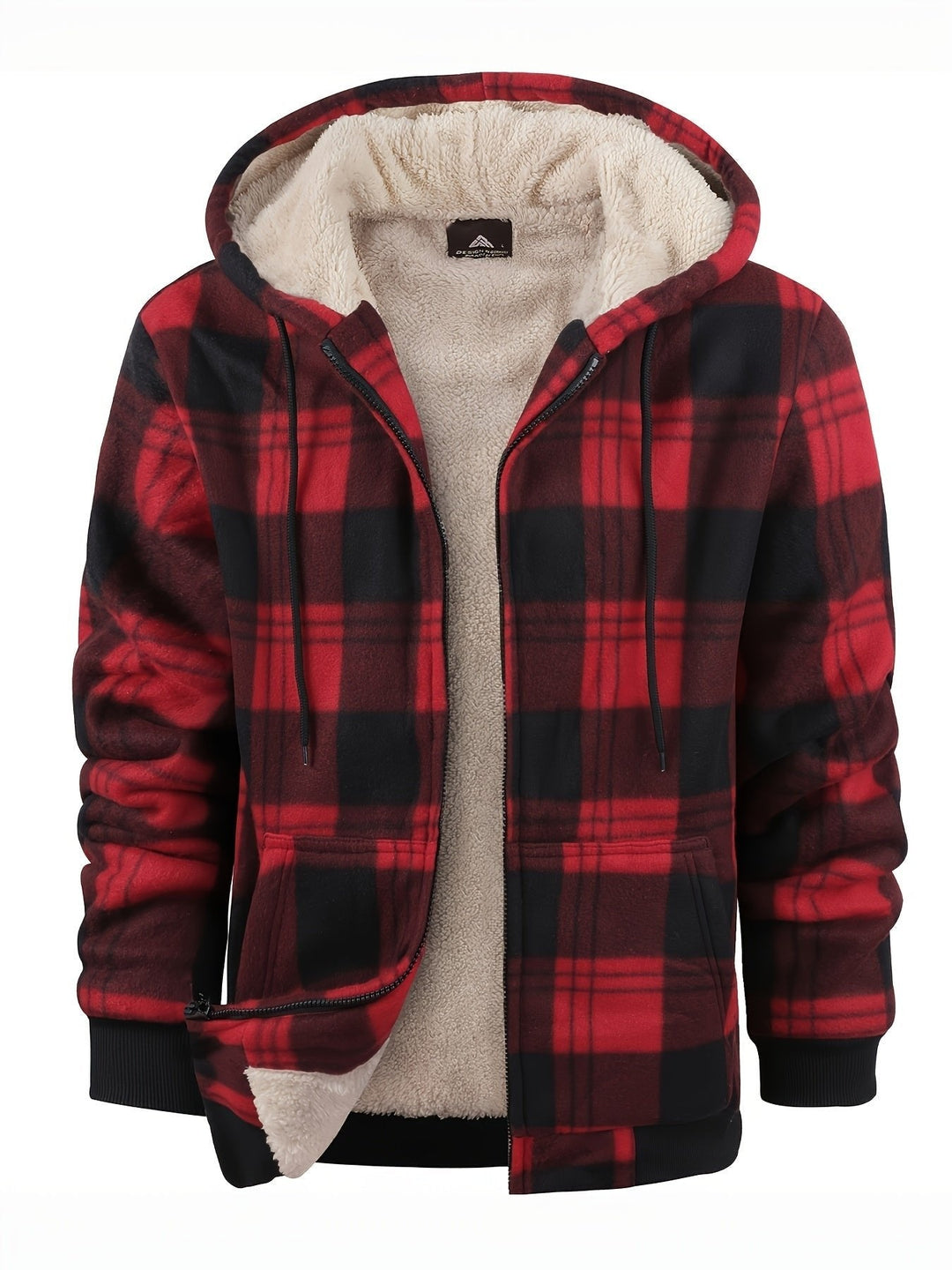 Klara | Cozy and Warm Flannel Hooded Jacket