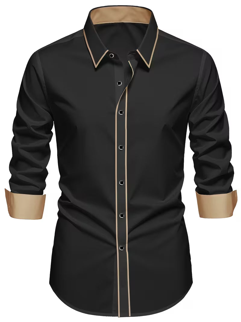 Daven Casual Business Shirt in Slim Fit - Elena Harper