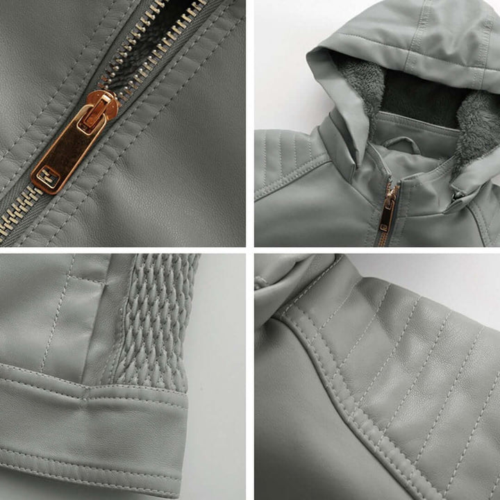 Women's Detachable Hood Jacket