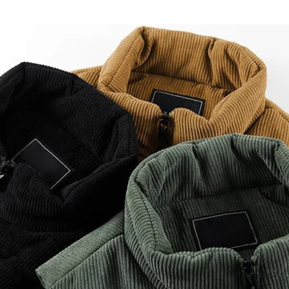 LAURENT MONACO | DOUBLE-FACED CORDUROY VEST