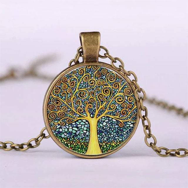 Vintage Bohemian Necklace, view 2 - Elena Harper