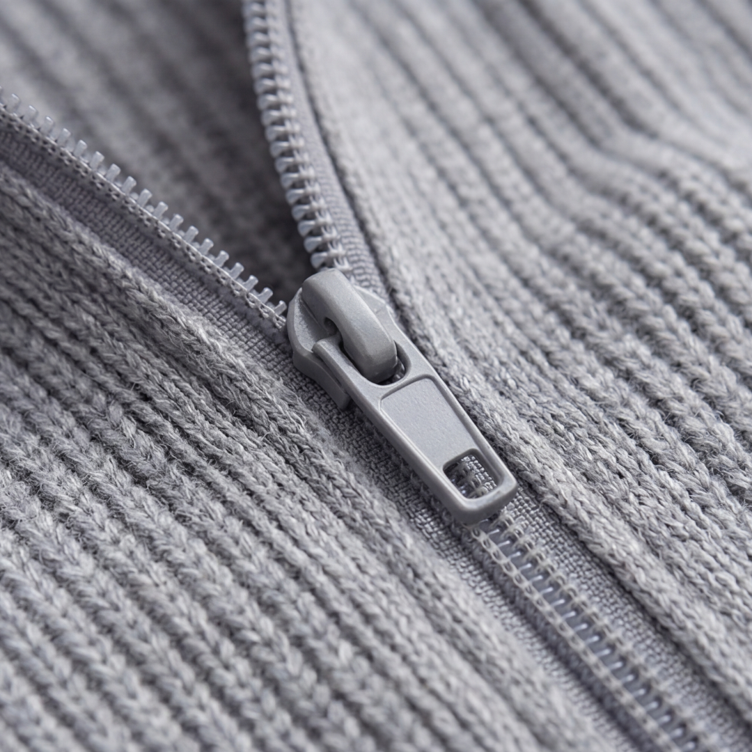 Covena Soft Knit Zip Up Cardigan with Pockets - Elena Harper