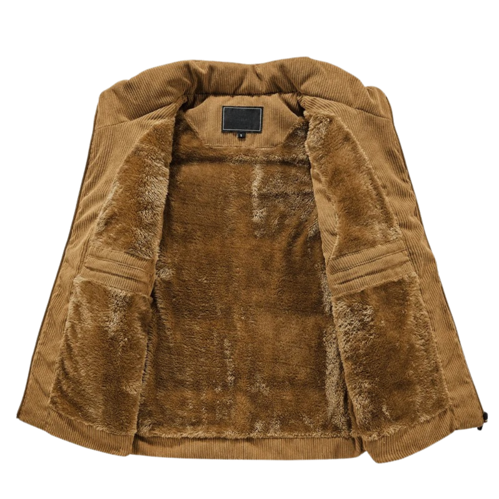 LAURENT MONACO | DOUBLE-FACED CORDUROY VEST