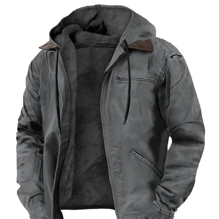 LAURENT MONACO | MEN'S AUTUMN HOODED JACKET