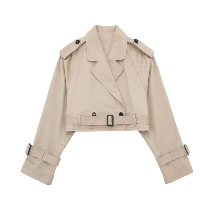 Yara - Stylish Short Trench Coat