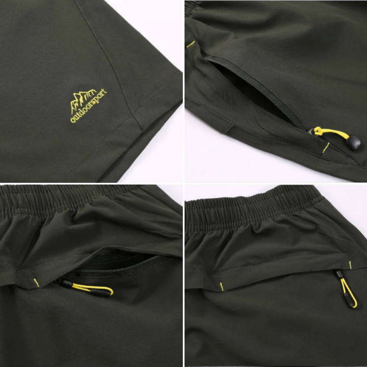 Men’s Hiking Shorts - Water-Resistant - Quick-Dry