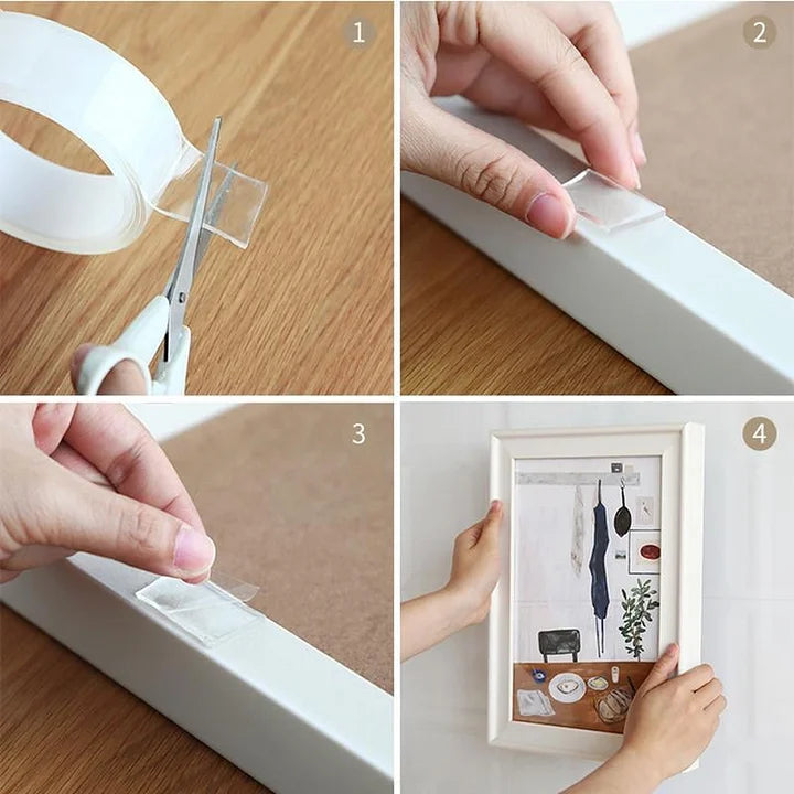 ClearBond - Transparent and Waterproof Double-Sided Tape