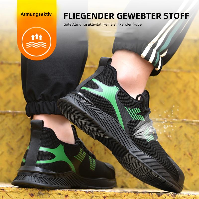 Breathable SRA Non-slip EVA Four Breathable Men's Safety Shoes EB