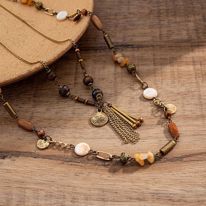 Vintage Bohemian Necklace - Elena Harper